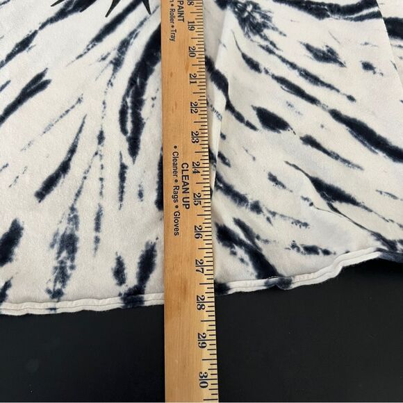 The Rolling Stones Black and White Tie-Dye Tee - Picture 8 of 8